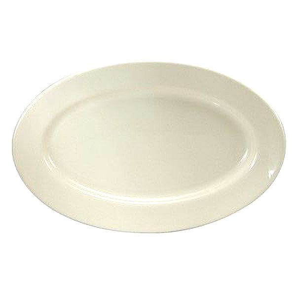 Niagara Ceramics RE 15.5 Undecorated Oval Platter