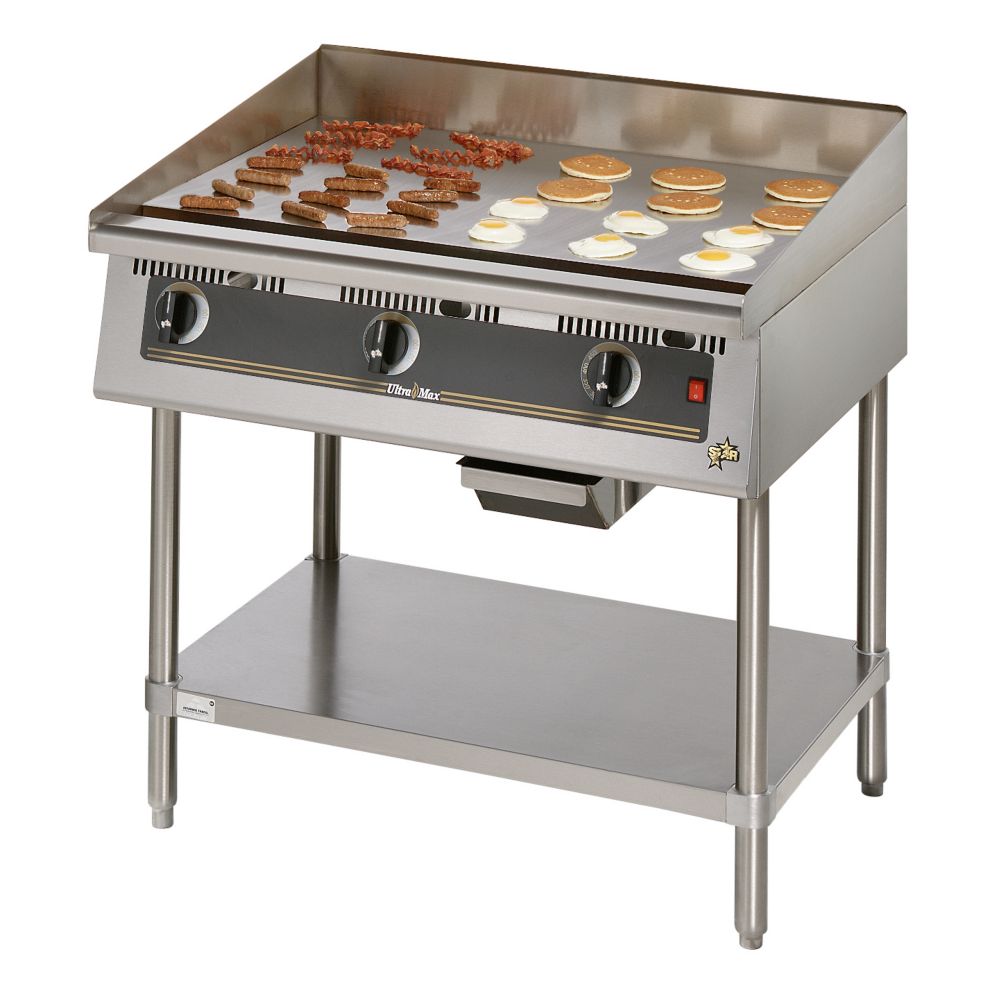 Star&reg; Ultra-Max&reg; Snap Action Thermostat 36" Gas Griddle