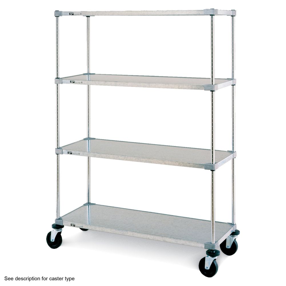 Metro&reg; Super Erecta Shelf&reg; 21 x 36 x 68" Stem Caster Cart