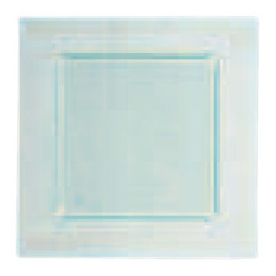 Nubo Flat Square Glass Plate, 10-1/4"