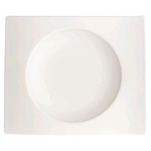 HotWave Rectangular Espresso Cup Saucer, 5-7/8" x 5-1/8"
