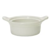 Tuxton&reg; Eggshell 10 Oz. Lug Handled Casserole Dish