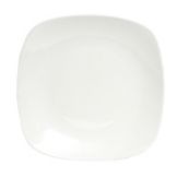 Square Plate, White, 11 " x 11 " x 1-1/4"