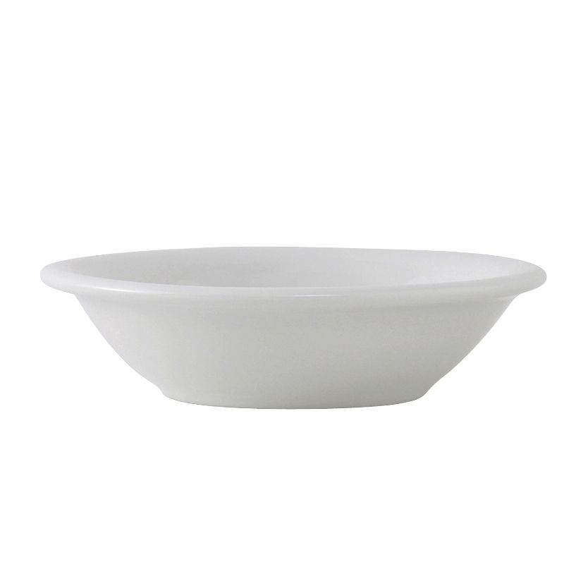 Tuxton&reg; 4 Oz. Porcelain White Alaska/Colorado Fruit Dish