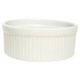 Tuxton&reg; 8 Oz. Eggshell Swirl Sides Souffle