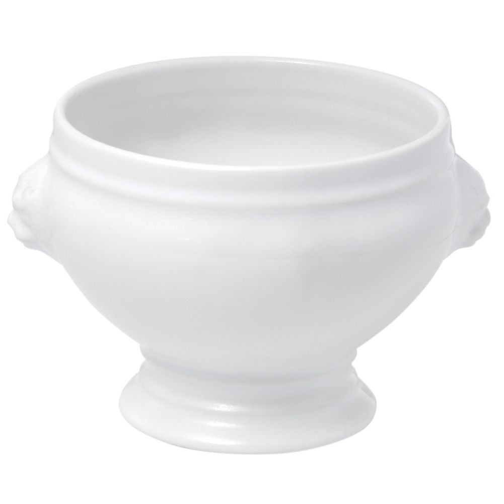 Revol&reg; USA 12-1/4 Oz. White Lion's Head Soup Bowl
