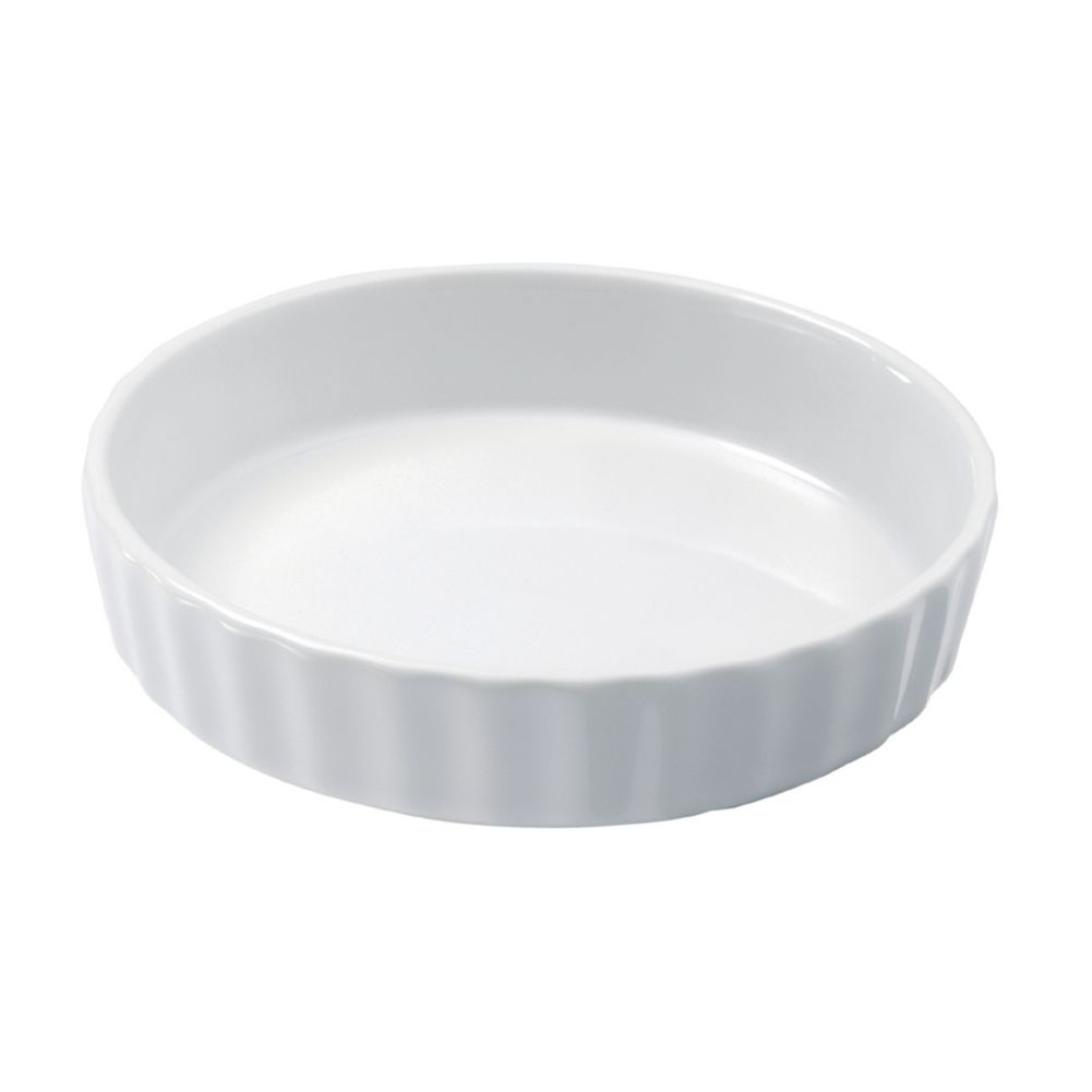 Revol&reg; USA 6 Oz. White Flan Dish