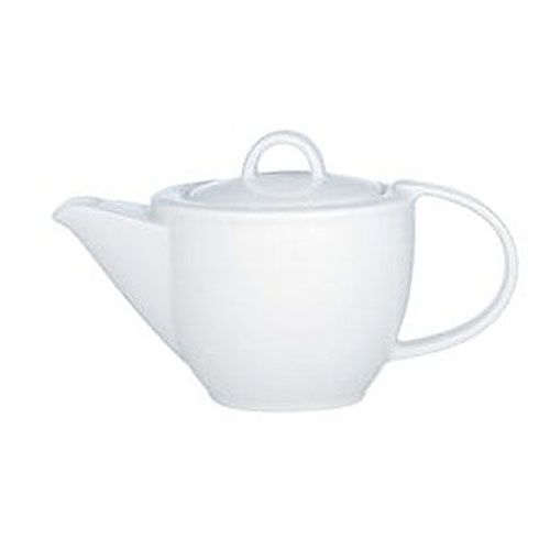 Corpo Teapot w/ Lid, White, 13.5 oz