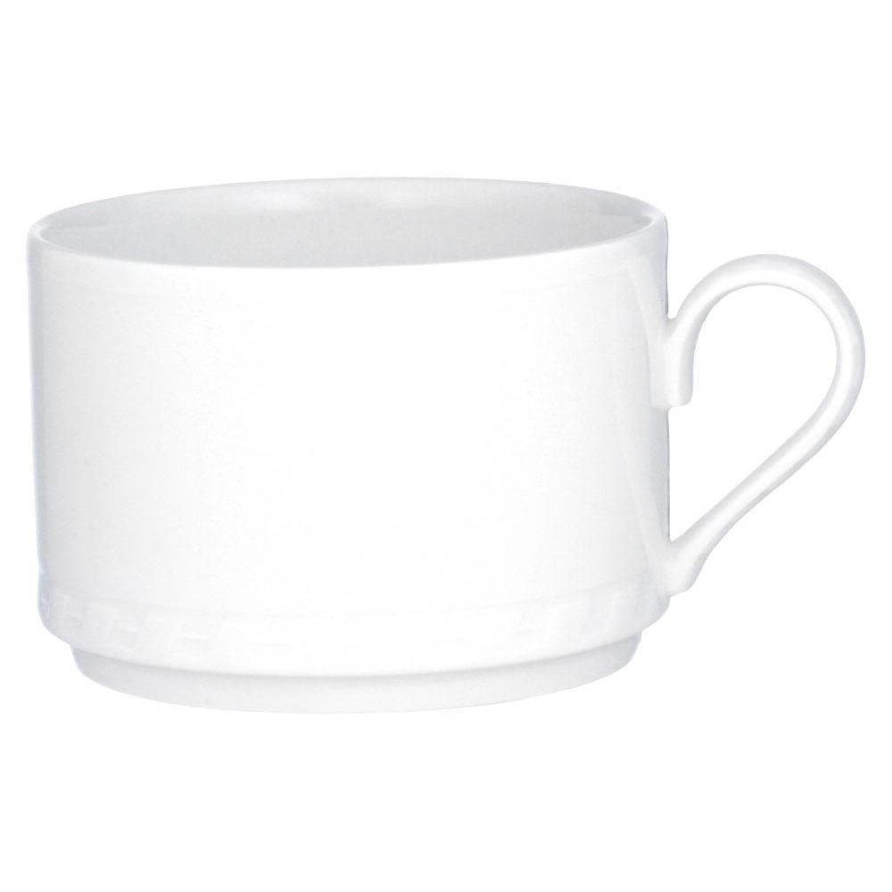 Millenia Stacking Cup, White, 7.5 oz