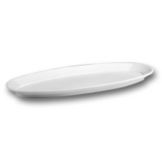 Hall&reg; China White 22-1/2" x 8-1/2" Narrow Platter
