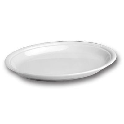 Hall&reg; China White 19" x 14" Serving Bowl
