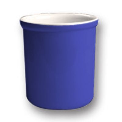 Hall&reg; China PDQ ValueLine&trade; 2 Qt. Cobalt Blue Bain Marie Jar