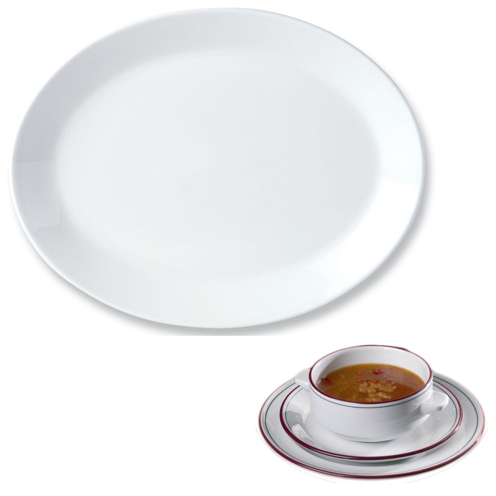 Steelite Performance Simplicity Cabernet 12" Coupe Platter