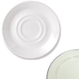 Steelite Simplicity Blue Dapple 6-1/2" Double Well Soup Stand
