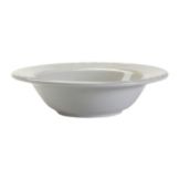 Tuxton&reg; Sonoma 6-1/2 Oz Porcelain White Grapefruit Bowl
