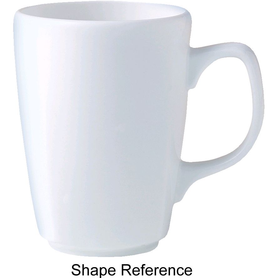 Steelite Distinction No. 7 Vogue White 8.5 Oz Mug
