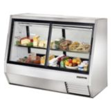 True&reg; Pass-Thru 35 Cu Ft Deli Case w/ 2-Front and 2-Rear Doors