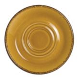 Steelite Performance Terramesa Mustard 4-5/8" Double Well Saucer