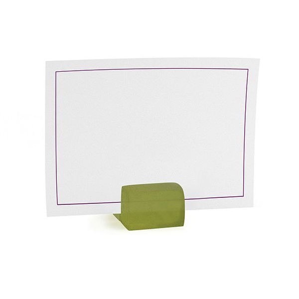 Front Of The House&reg; Sage Square Resin Menu / Sign Holder