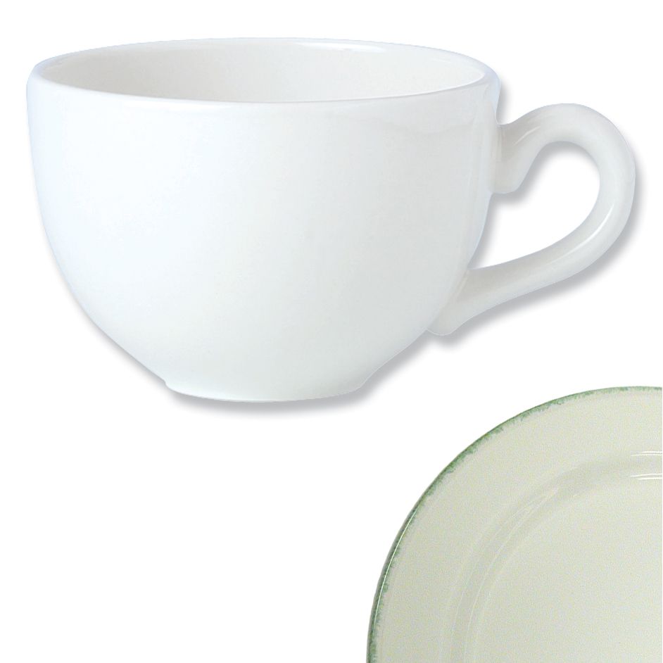 Steelite Performance Simplicity Green Dapple Empire 12 Oz Low Cup