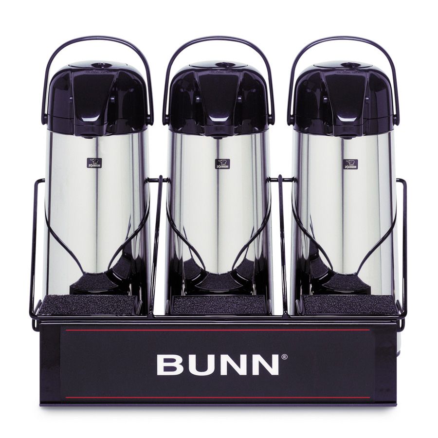 BUNN&reg; Single Level Serving Rack for 3 Airpots