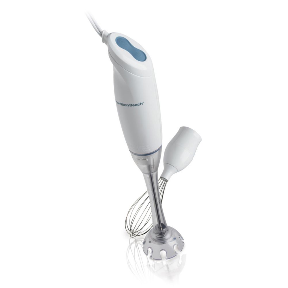 Hamilton Beach White Turbo-Twister 2-Speed Hand Blender