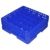 Traex&reg; 25 Compartment Blue 2 Extender Glass Rack