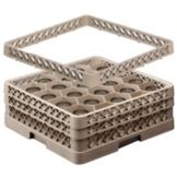 Traex&reg; 20 Compartment Beige 3 Extender Glass Rack
