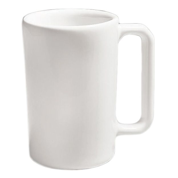 Diversified Ceramics Ultra White 10 oz Rouge Mug