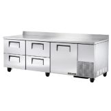 True&reg; 1 Door 4-Drawer S/S Deep Worktop 30.9 Cu Ft Refrigerator