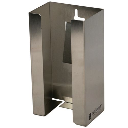San Jamar&reg; Stainless Steel Disposable Glove Dispenser