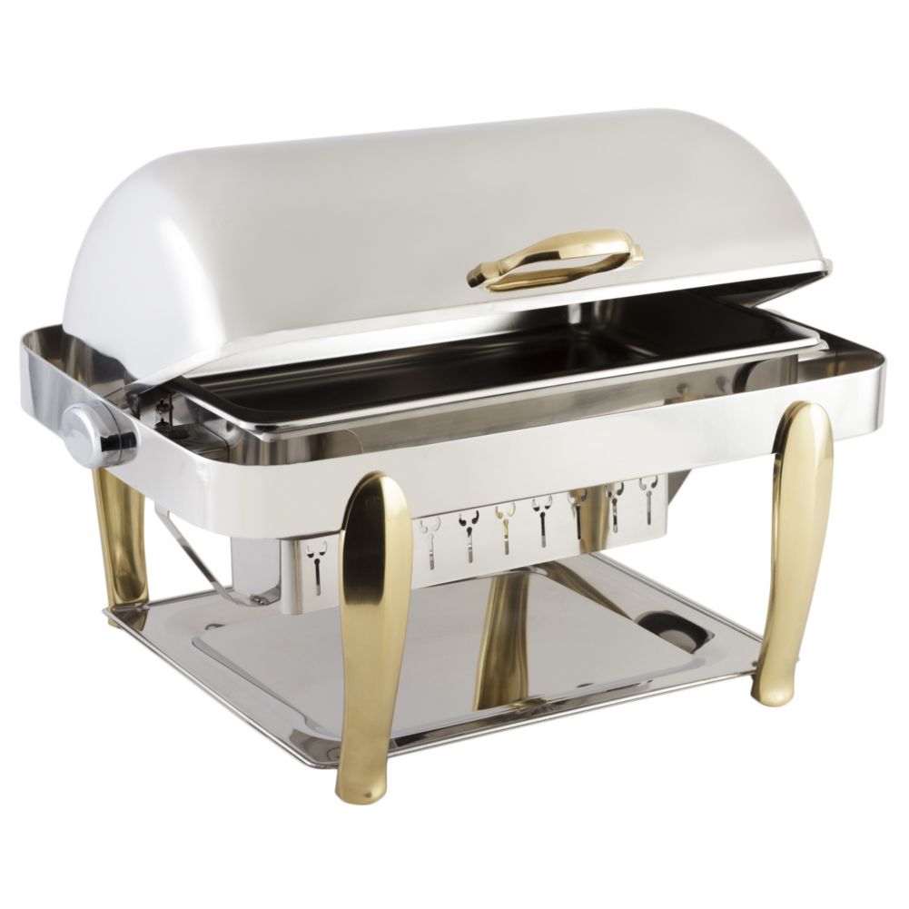 Bon Chef Manhattan S/S Non-Dripless 2 Gal Rectangular Chafer