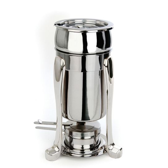Eastern Tabletop Silver-Plated 7 Qt. Petite Marmite Soup Stand