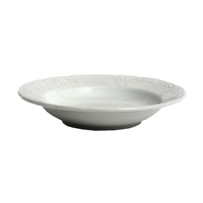 Tuxton&reg; 2 Oz. Porcelain White Fruit Dish