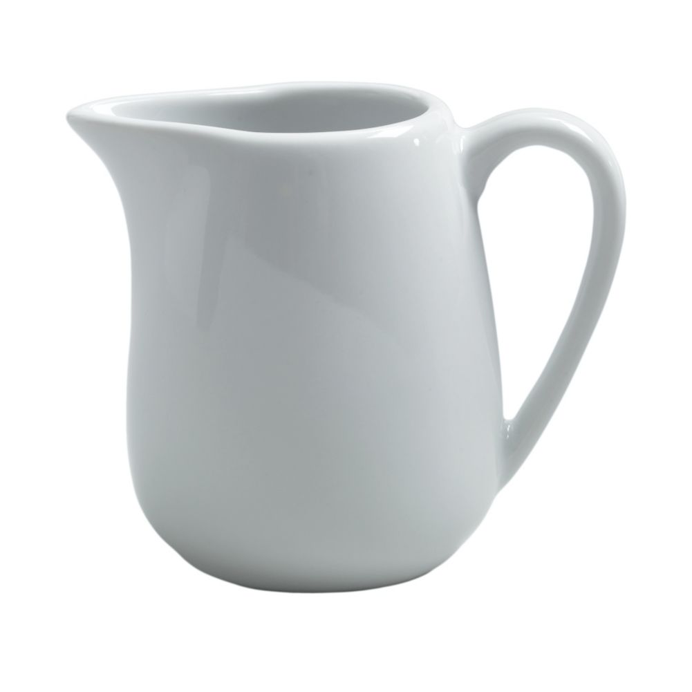 Steelite Varick Cafe White Porcelain 5 Oz Creamer