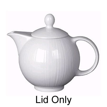 Steelite Distinction Spyro White Lid for 12 Oz Teapot