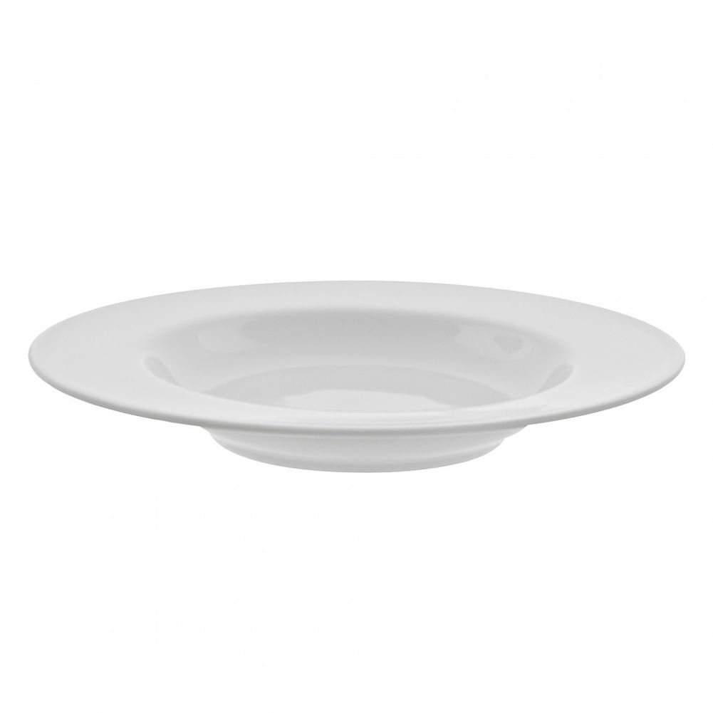 10 Strawberry Street Royal White 12" Rimmed Soup Bowl