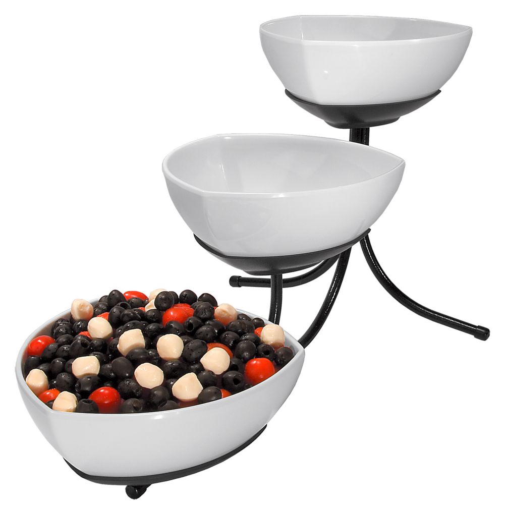 Gourmet Display&reg; 3-Tier Lotus In-Line Display Stand