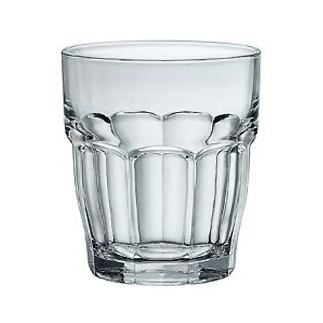 Bormioli Rocco 13-1/4 Oz Rock Stackable Double Old Fashion Glass