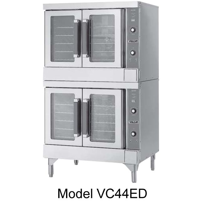 Vulcan Hart S/S Double Deck Electric Convection Oven