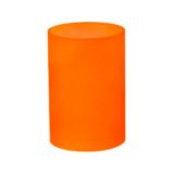 Candle Lamp&reg; 5-1/2" Orange Frost Cylinder