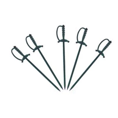 CR Manufacturing Sword Picks, 3-1/2", Black