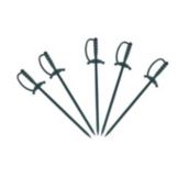 CR Manufacturing Sword Picks, 3-1/2", Black