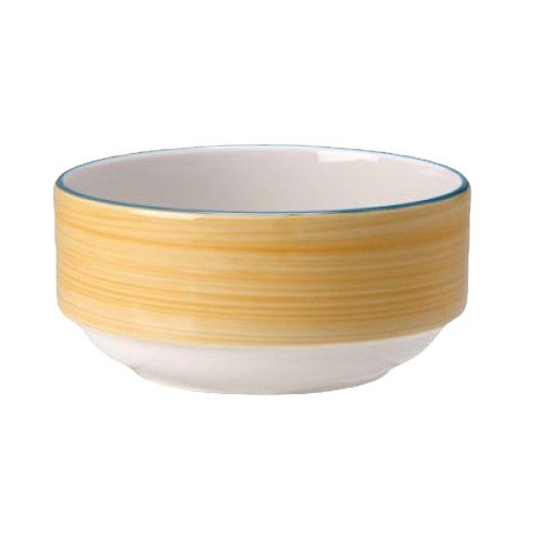 Steelite Performance Simplicity Rio Yellow Stackable 10 Oz. Soup Cup