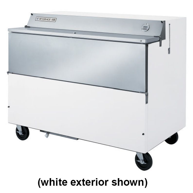 Beverage-Air 58" Forced Air Stainless Steel School Milk Cooler