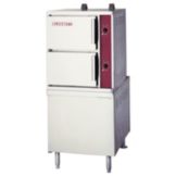 Blodgett 6-Pan Convection Steamer on Gas Fired Boiler Base