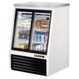 True&reg; Pass-Thru 11.8 Cu Ft Deli Case w/ 2-Front and 2-Rear Doors