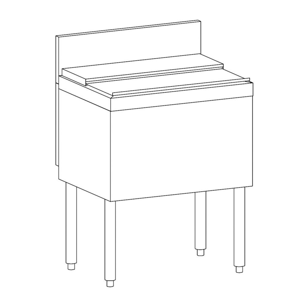 Perlick&reg; 70 Lb Capacity 30" TSS S/S Modular Ice Chest