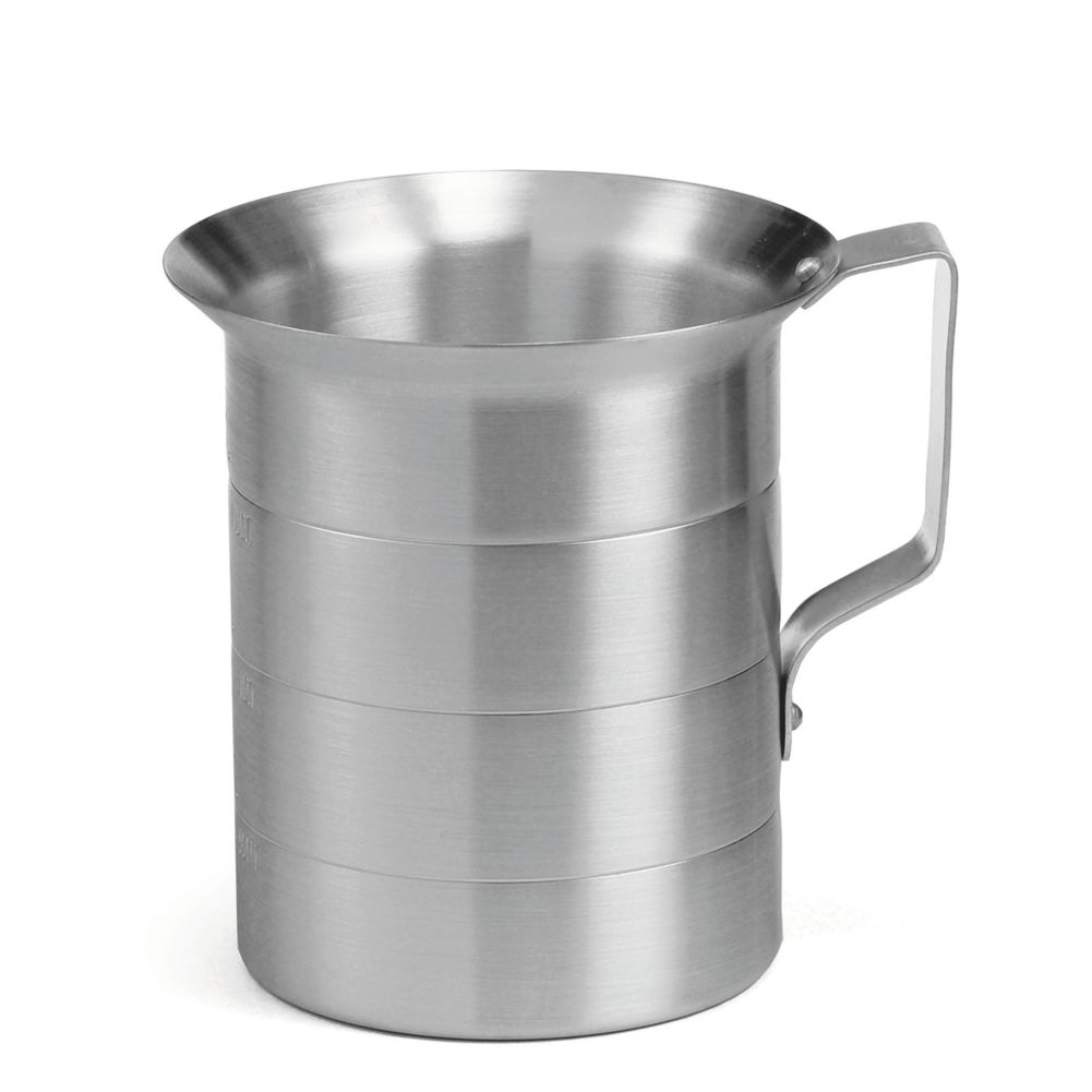 Tablecraft 2 Qt. Aluminum Graduated Measuring Cup