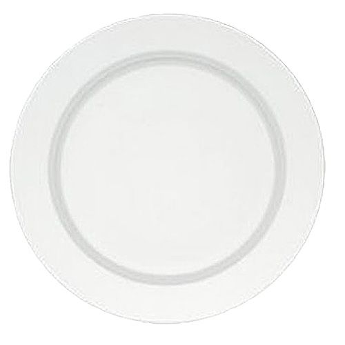 Corpo White Flate Plate 8.25"